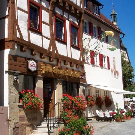 Zum Treuen Bartel Hotel Markgröningen Kültér fotó